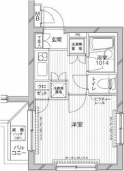 ライジングプレイス板橋の物件間取画像